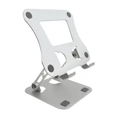 JALTECH - Soporte de aluminio para portátiles hasta 13″ con base antideslizante