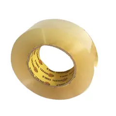 GENERICO - Cinta Adhesiva Gruesa Transparente 274 metros 300 Yardas