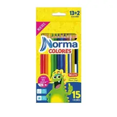 NORMA - COLORES X 15 COLORES SENCILLO