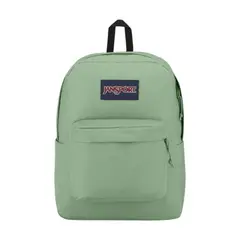 JANSPORT - Morral Superbreak Plus Hombre-Verde/Negro