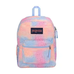 JANSPORT - Morral Cross Town Mujer-Rosa/Naranja