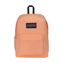 JANSPORT - Morral Superbreak Plus Mujer-Naranja/Negro
