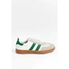 KOAJ - Tenis urbanos de suela gruesa en color negro y blanco. Hombre