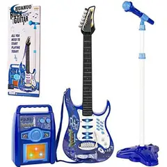 GENERICO - Guitarra Eléctrica Juguete Micrófono y Parlante Ideal Niños