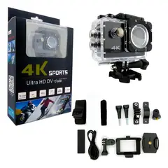 GENERICO - Camara Sport Tipo Go Pro Wifi 1080p 4k Ultra - Acuatica