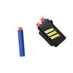 GENERICO - Pistola Lanza Dardos Nerf Con Proveedor Juguete Niño