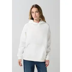 KOAJ - Buzo oversize unicolor con capota y bolsillo delantero Mujer