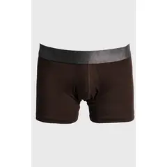 KOAJ - Bóxer tiro bajo trunk-corto café oscuro en algodón Hombre