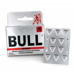 GENERICO - X10 Unds Potenciador Sexual Unisex Energizante Natural Xbull