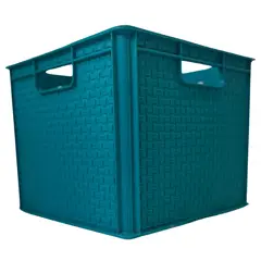 COINTEC - Organizador Plástico Infantil para juguetes y Multiuso Color Aguamarina