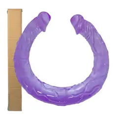 GENERICO - Dildo Doble Penetracion Anal Vaginal Flexible