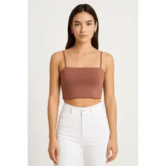 FRIOLENTA - Top Croptop Blusa Moda