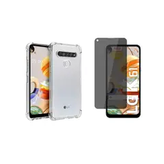 GENERICO - Funda Airbag Antichoque + Hidrogel Antiespia Para LG K61