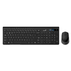 GENIUS - Combo Teclado + Mouse inalámbrico Bluetooth/USB SlimStar 8230