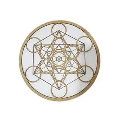 ARTESANAL - Metatron para pared en Madera 30cm