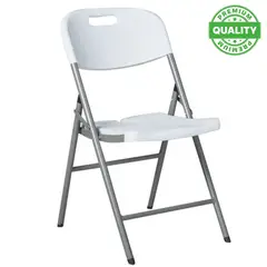 ONE PIXEL - Silla Plegable Blanca Material Premium