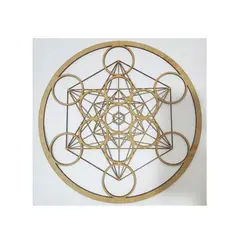 ARTESANAL - Metatron en Madera para pared 40cm