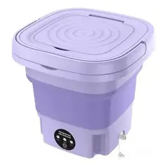 GENERICO - Lavadora Portátil 8l Plegable Eléctrica Viaje Multifuncional