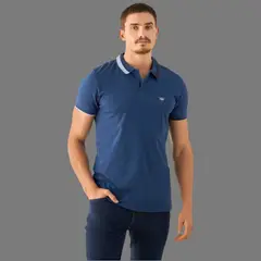 ESPRIT - Camisa Tipo Polo para Hombre con Detalles Heritage