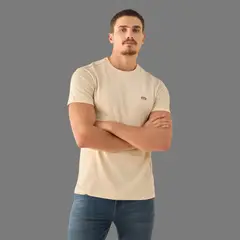 ESPRIT - Camiseta de Hombre con Logo Bordado Premium