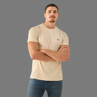 ESPRIT - Camiseta de Hombre con Logo Bordado Premium