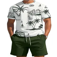 100 - Conjunto De 2 Piezas Estilo Tropical