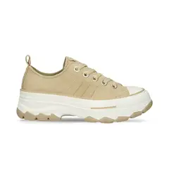 NORTH STAR - Tenis Para Mujer Beige Isla Hare Canvas