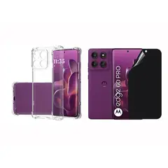 GENERICO - Funda Airbag Antichoque + Antiespia Para Motorola Edge 60 Pro
