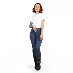 ZOE COMPANY - Jean Dama Skinny color Azul C5045