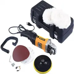 GENERICO - Pulidora Eléctrica 7 Pulgadas con Kit de 8 Piezas - Polichadora