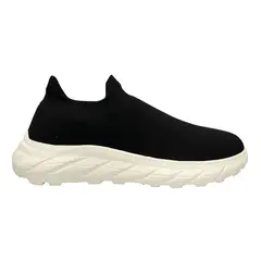 CALZADO BONT - Tenis Deportivo Negro Hombre Ultra Liviano