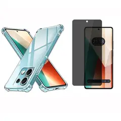 GENERICO - Funda Airbag Antichoque + Antiespia Para Xiaomi Redmi Note 13 PRO 4G