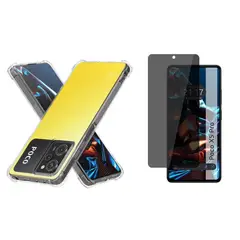 GENERICO - Funda Airbag Antichoque + Hidrogel Antiespia Para Xiaomi Poco X5 Pro