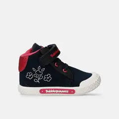 BUBBLE GUMMERS - Tenis Bebé Para Niña Bubblegummers Azul-Fucsia Sophia