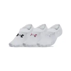 UNDER ARMOUR - Medias Esntil Ultralwtb 3Pack-Blanco