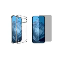 GENERICO - Funda Airbag Antichoque + Antiespia Para Google Pixel 9 Pro