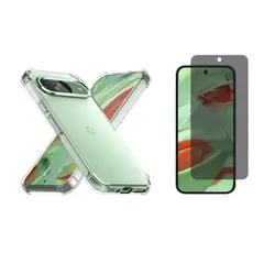 GENERICO - Funda Airbag Antichoque + Hidrogel Antiespia Para Google Pixel 9