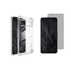 GENERICO - Funda Airbag Antichoque + Hidrogel Antiespia Para Google Pixel 8 Pro