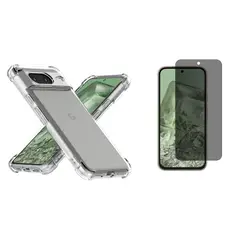 GENERICO - Funda Airbag Antichoque + Hidrogel Antiespia Para Google Pixel 8