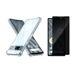 GENERICO - Funda Airbag Antichoque + Hidrogel Antiespia Para Google Pixel 7A