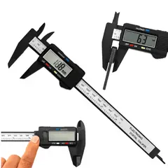 GENERICO - Calibrador Pie De Rey Digital 4bateria Lr44 Calipre Original