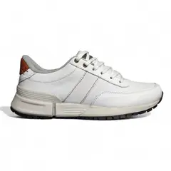 CALZADO CON ALTURA MONSERRATE - Tenis en CUERO para hombre marca Monserrate Ref Vulcano color Blanco