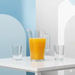 LIBBEY - Jarra en Vidrio 1 Litro Mexico