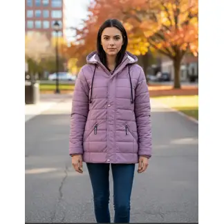 CAELI - Chaqueta abrigo ovegera MUJER lluvia frio semi impermeable marca