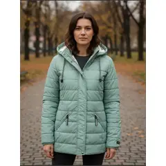 CAELI - Chaqueta abrigo ovejera ovegera MUJER lluvia frio semi impermeable marca