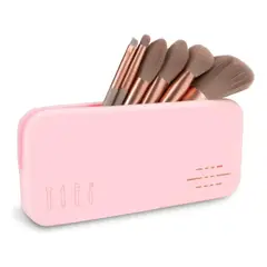 GENERICO - Estuche Organizadora Brochas Maquillaje Silicona Bolsa Viaje
