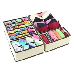 EXPLORA MALETAS - SET SEPRADOR Y ORGANIZADOR DE ROPA INTERIOR MULTIFUNCIONAL 2025