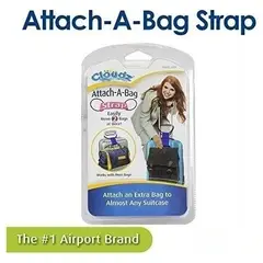 GENERICO - Correa con Amarre Sujetador Para Equipaje Doble 2 En 1