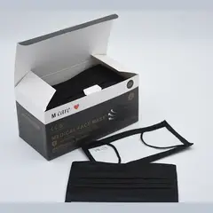 GENERICO - Tapabocas Negro empacado