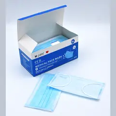 GENERICO - Tapabocas Azul Empacado